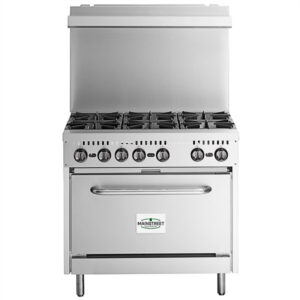 Stovetop with Oven – 6 Burners