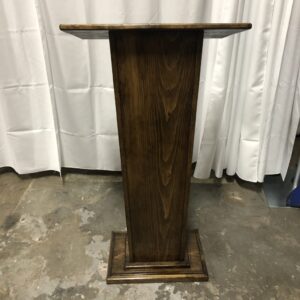 Dark Walnut Podium