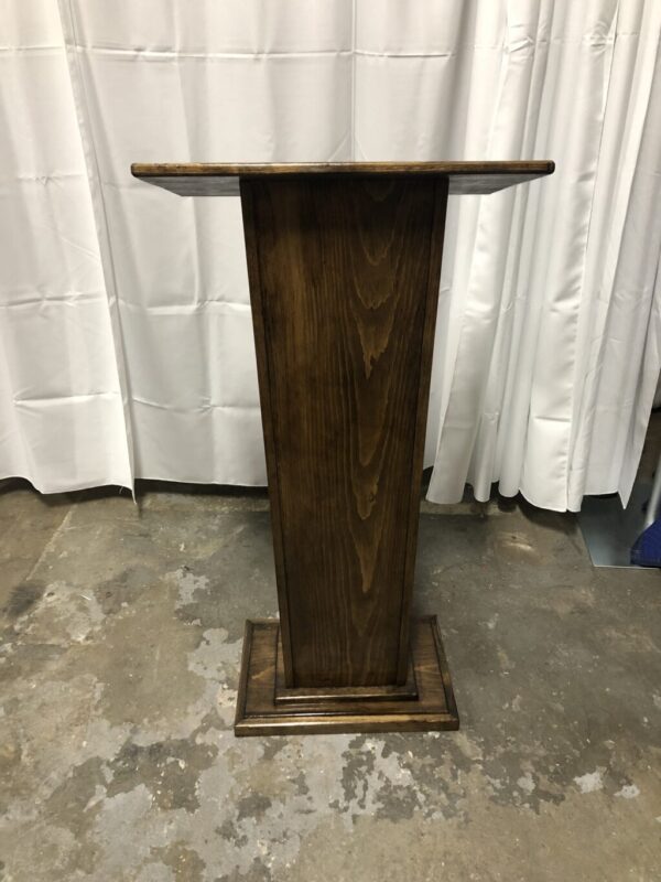 Dark Walnut Podium