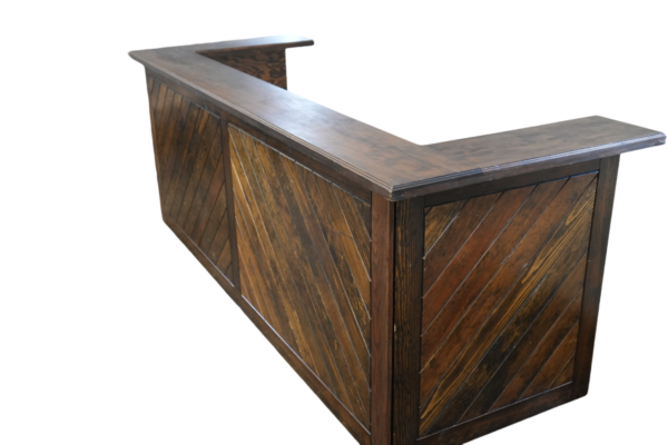 Dark Walnut Panel Bar - Image 2