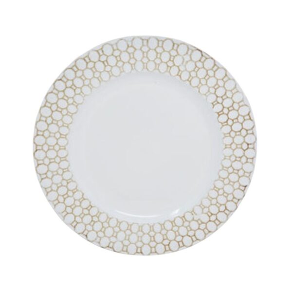 White Honeycomb Charger